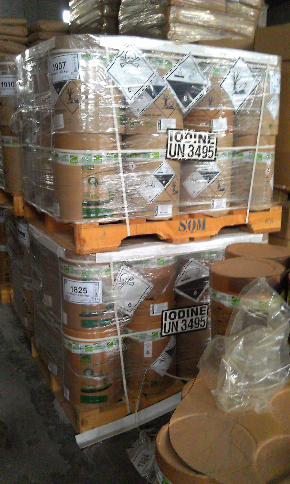 碘，碘化鉀，碘化鈉（醫藥級）智利SQM，ACF